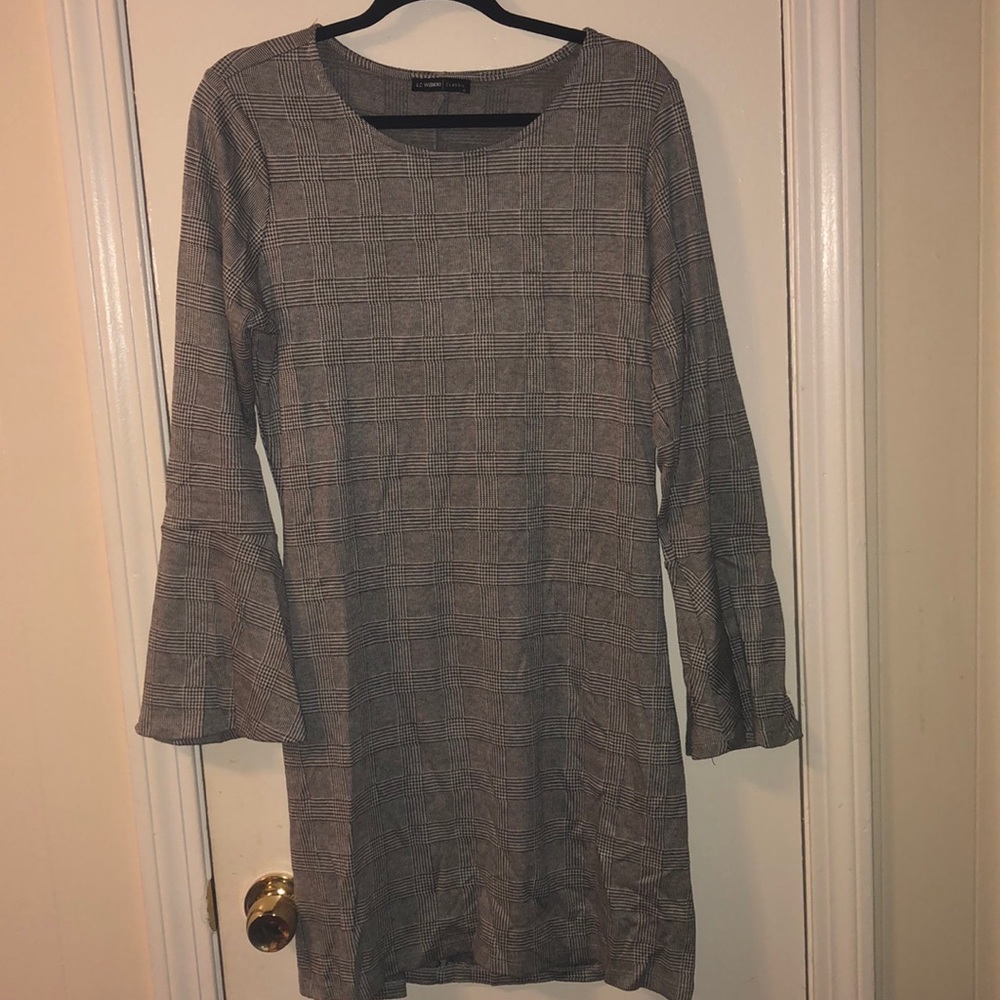 Business Plaid Dress